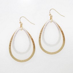 Gold & Silver Earrings