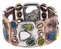 Multicolored Stretchable Bracelet