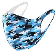 Fashion Mask (camouflage) Blue