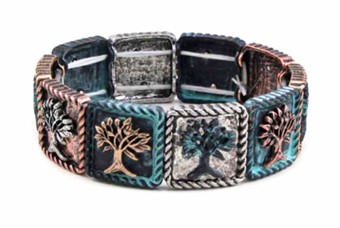 Patina Stretchable Bracelet