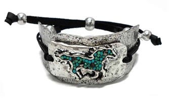 Silver Patina Cuff