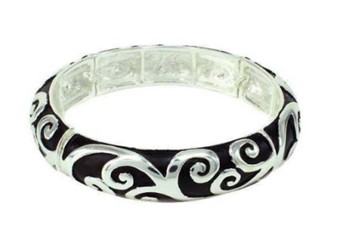 Silver Stretchable Bracelet