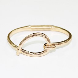 Gold Hinge Bracelet