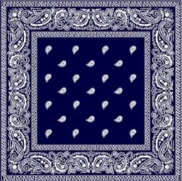 Bandana Blue Navy