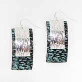 Patina & Silver Earrings