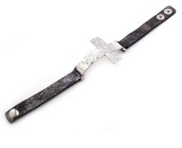 Leather Snap Bracelet