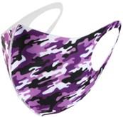 Fashion Mask (camouflage) purple