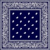 Bandana Blue Navy