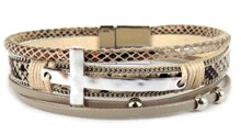 Leather Magnetic Bracelet RNT