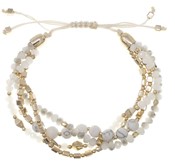 Pull Genuine Stone Bracelet GLWHT